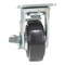 Vestil Rubber Swivel With Brake Caster 5 In. Diameter x 2 In. Width 661 Lb. Capacity Dark Black/Gold CST-VE-5X2MRA-SWB - alternate 7